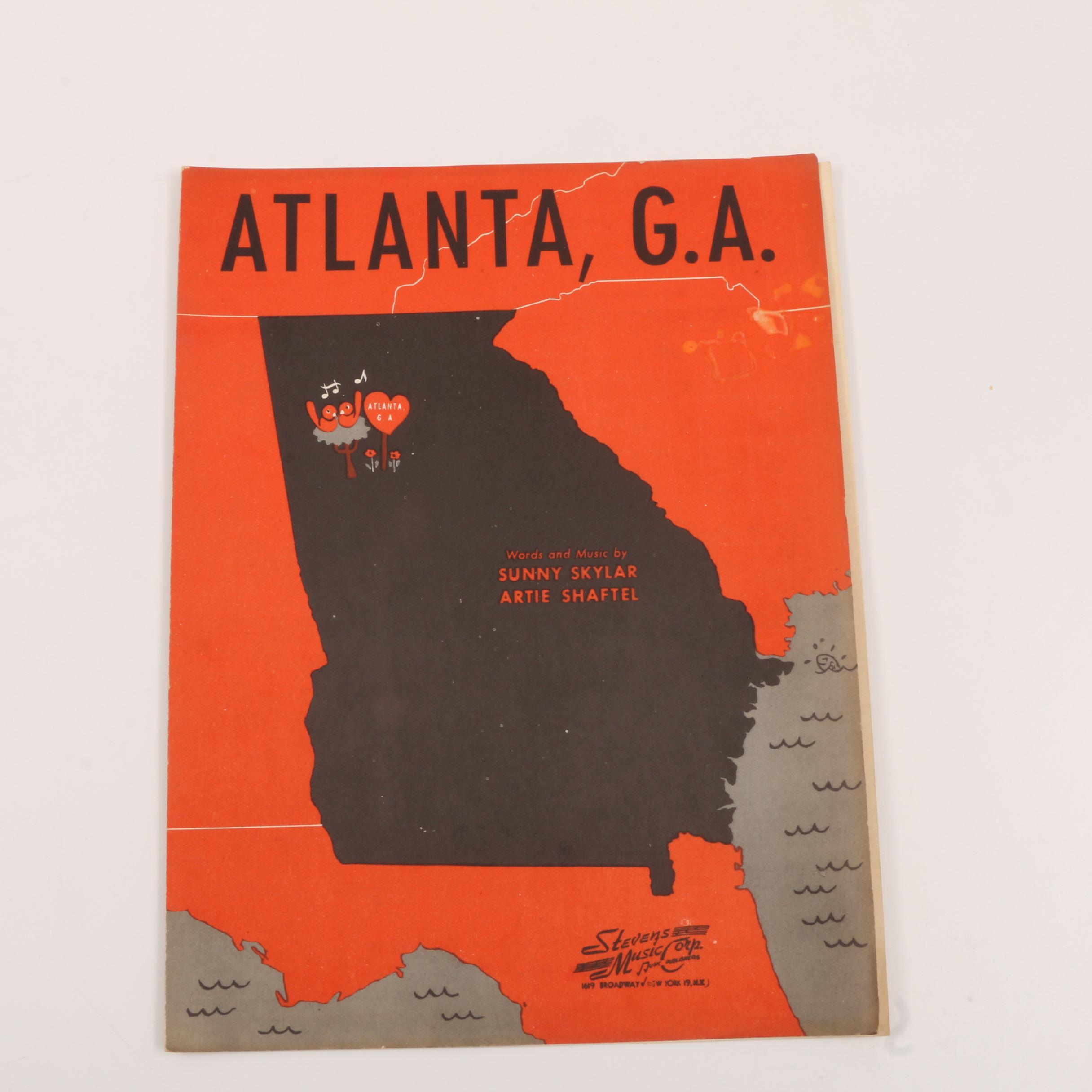 Smiley Burnette, Floyd Tillman and Other Sheet Music