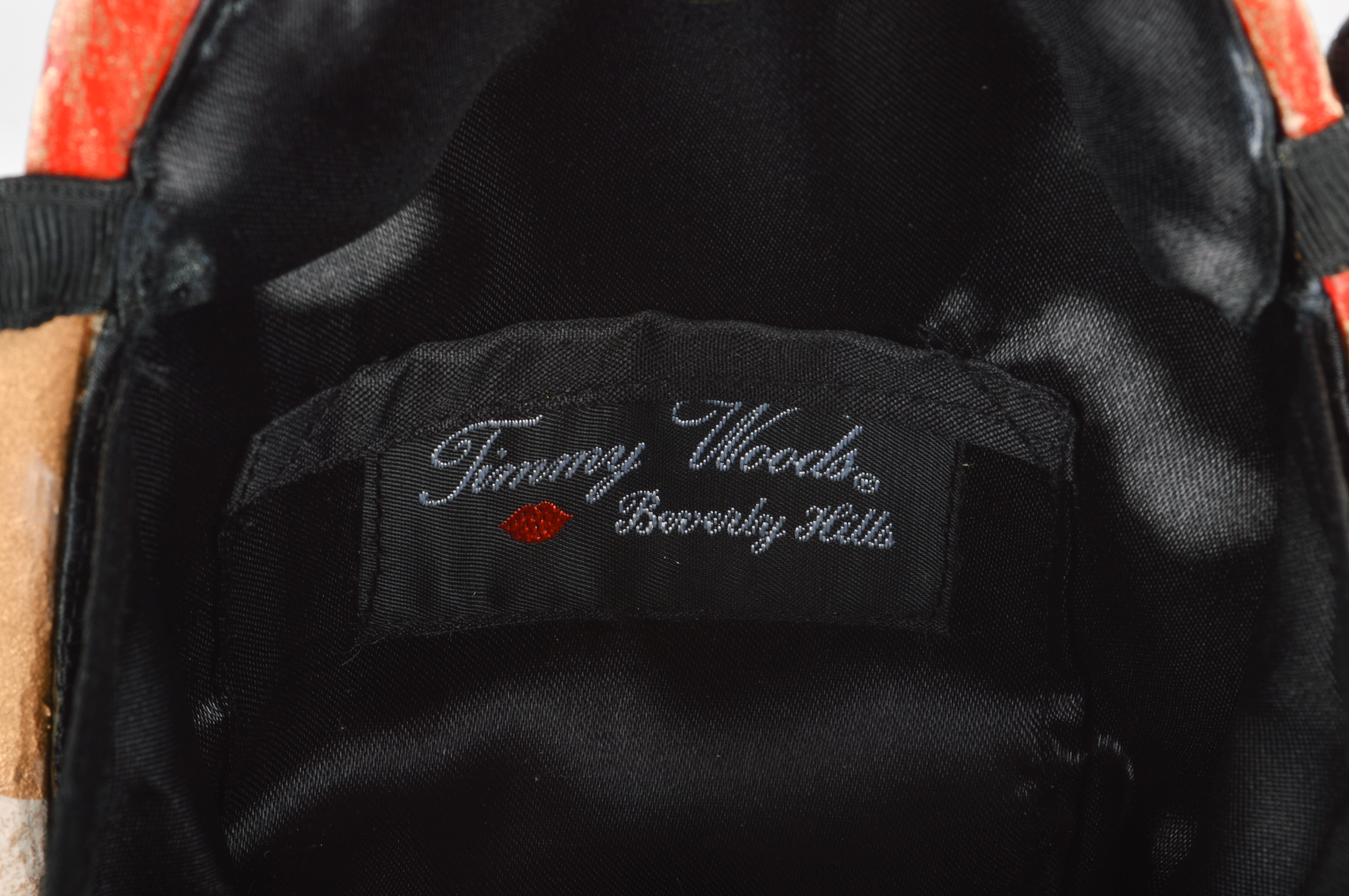 Signed Timmy Woods Beverly Hills Santa Handbag