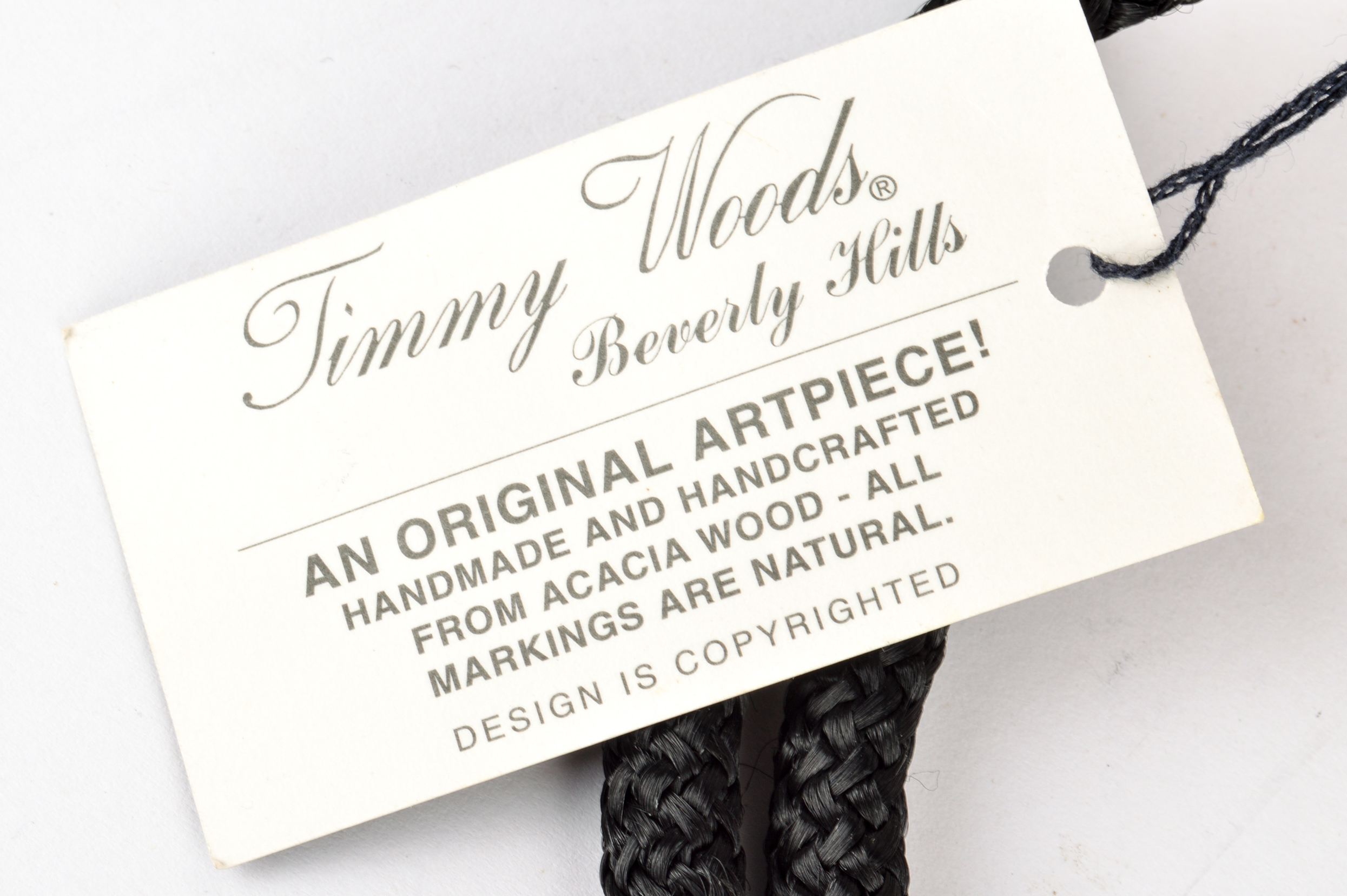 Signed Timmy Woods Beverly Hills Santa Handbag