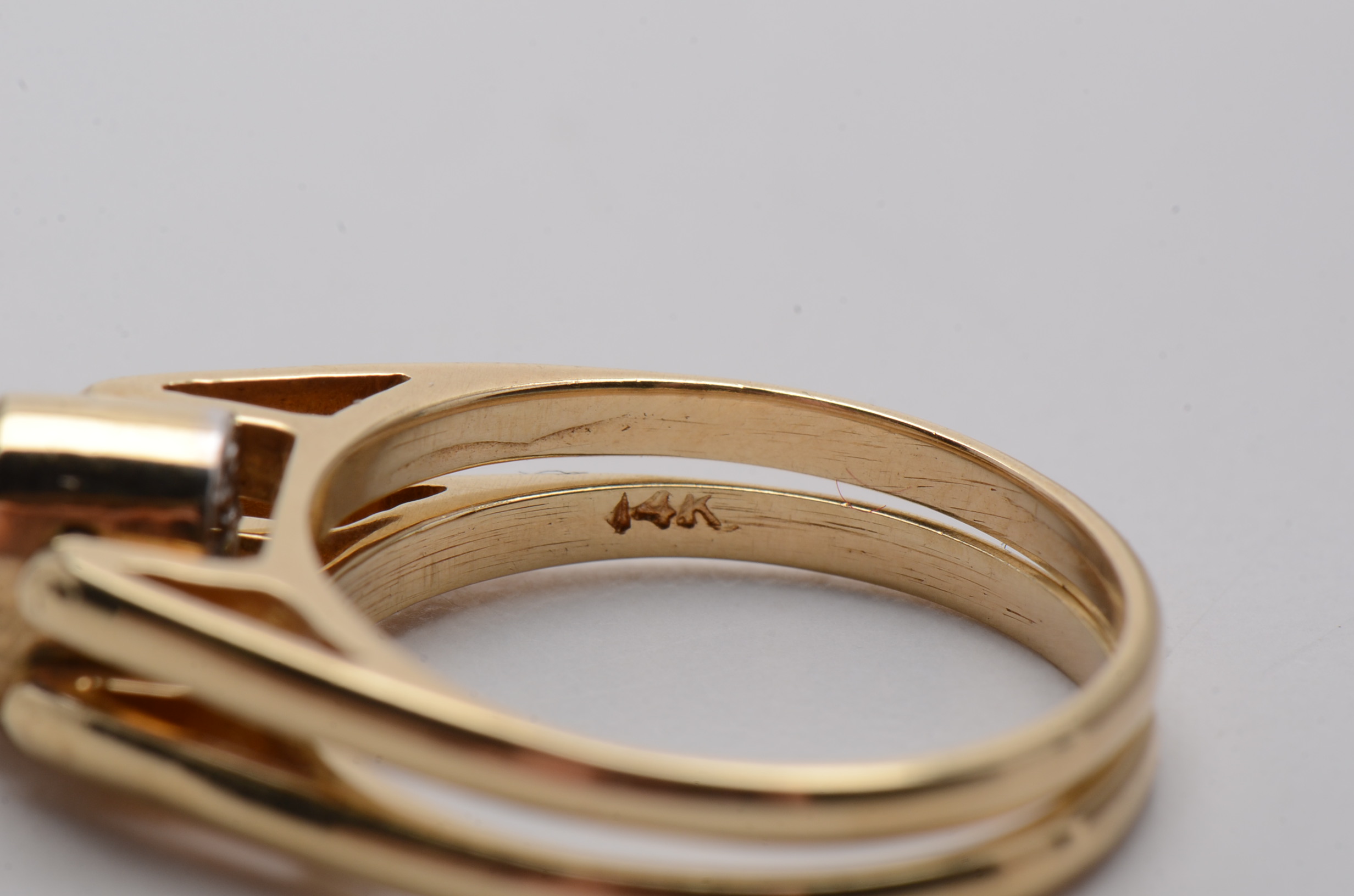 Emerald and Diamond "Flip" Ring