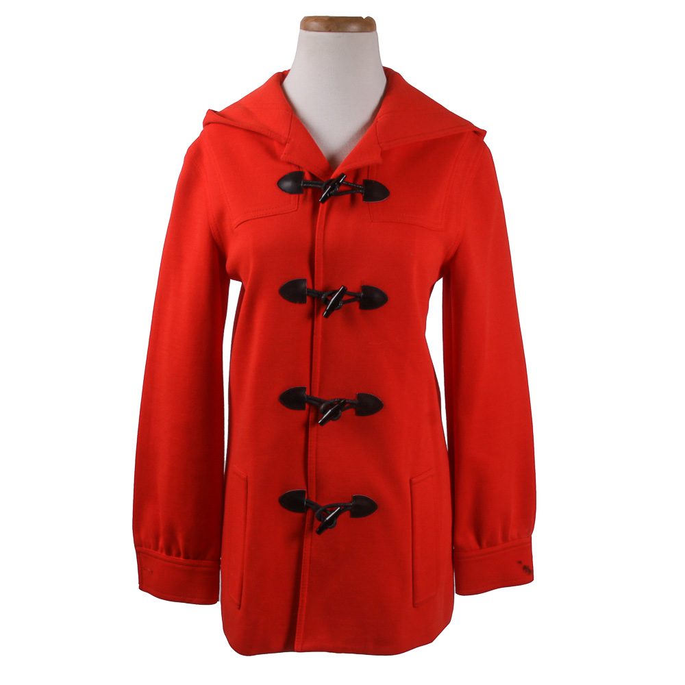 Women's Red Vintage Coat