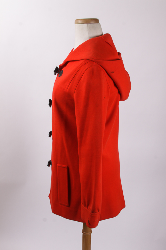 Women's Red Vintage Coat