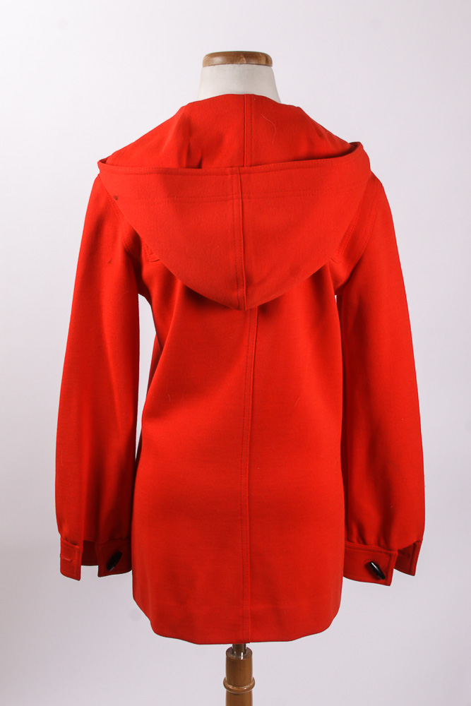 Women's Red Vintage Coat