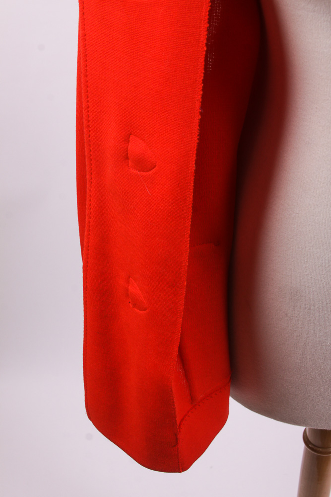 Women's Red Vintage Coat