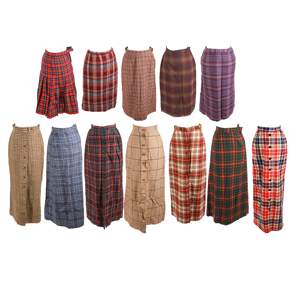 Pendleton Plaid Skirt Collection