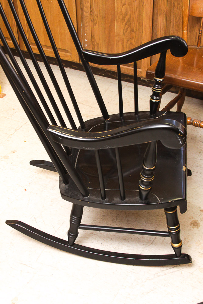 Stenciled "Virginia House" Rocking Chair