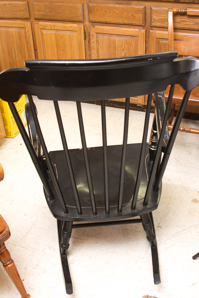 Stenciled "Virginia House" Rocking Chair