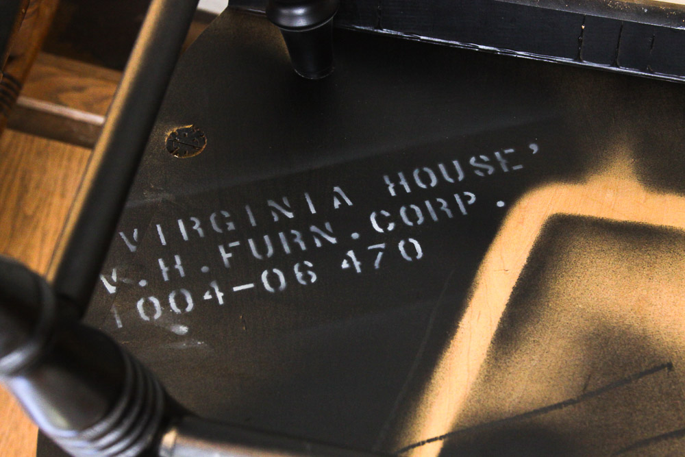 Stenciled "Virginia House" Rocking Chair