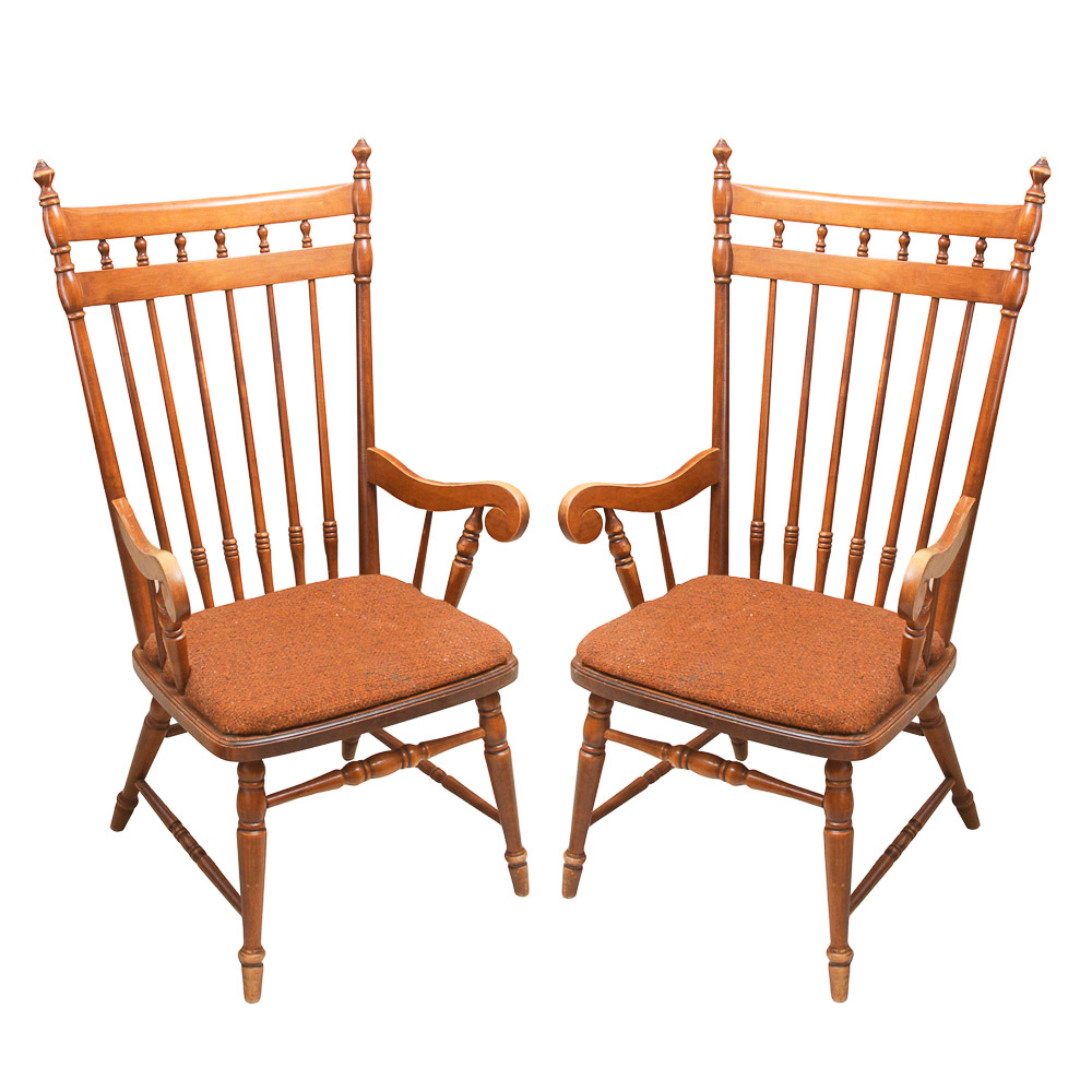 Pair of Vintage Tell City Chairs