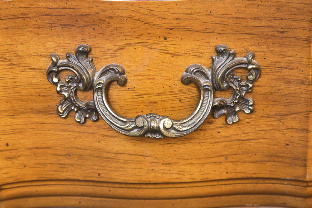 Vintage French Provincial Style Tall Chest of Drawers