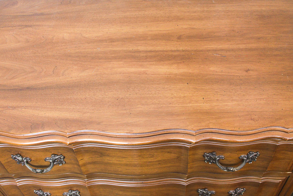 Vintage French Provincial Style Tall Chest of Drawers