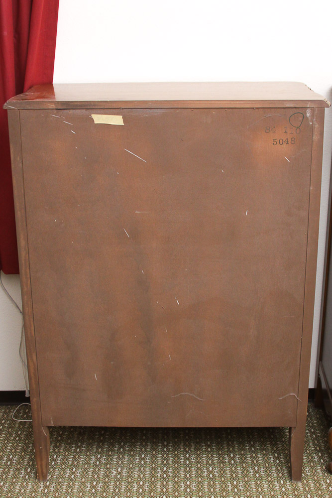 Vintage French Provincial Style Tall Chest of Drawers