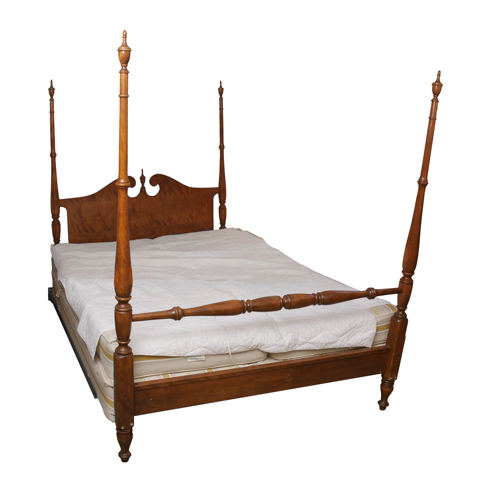 Vintage Federal Style Headboard and Footboard in Full-Size