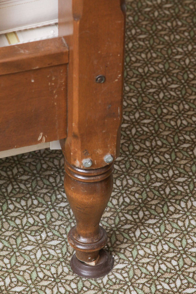 Vintage Federal Style Headboard and Footboard in Full-Size
