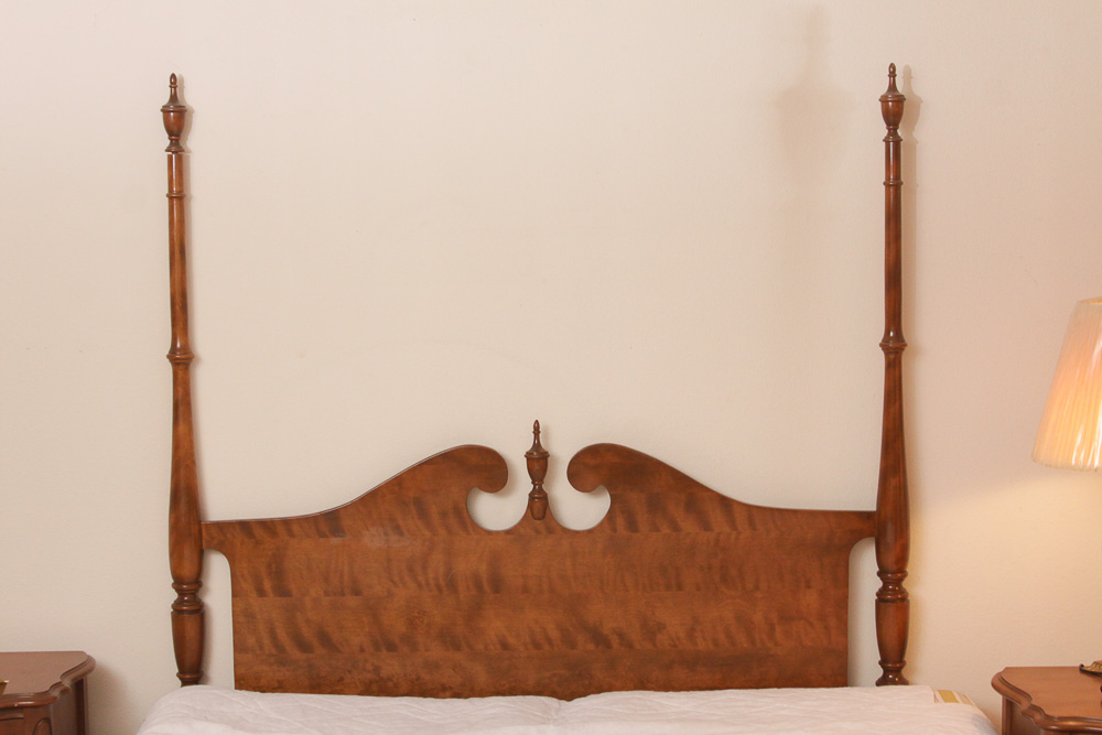 Vintage Federal Style Headboard and Footboard in Full-Size