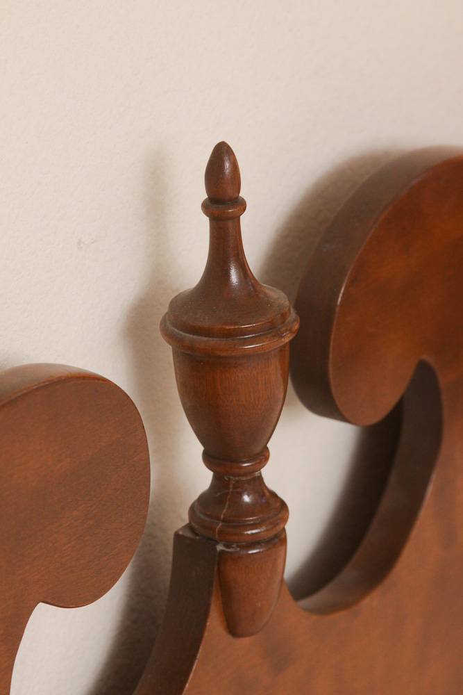 Vintage Federal Style Headboard and Footboard in Full-Size