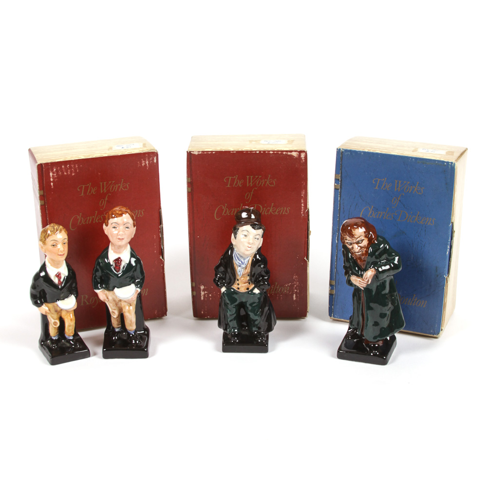 Royal Doulton Charles Dickens Porcelain Character Figurines