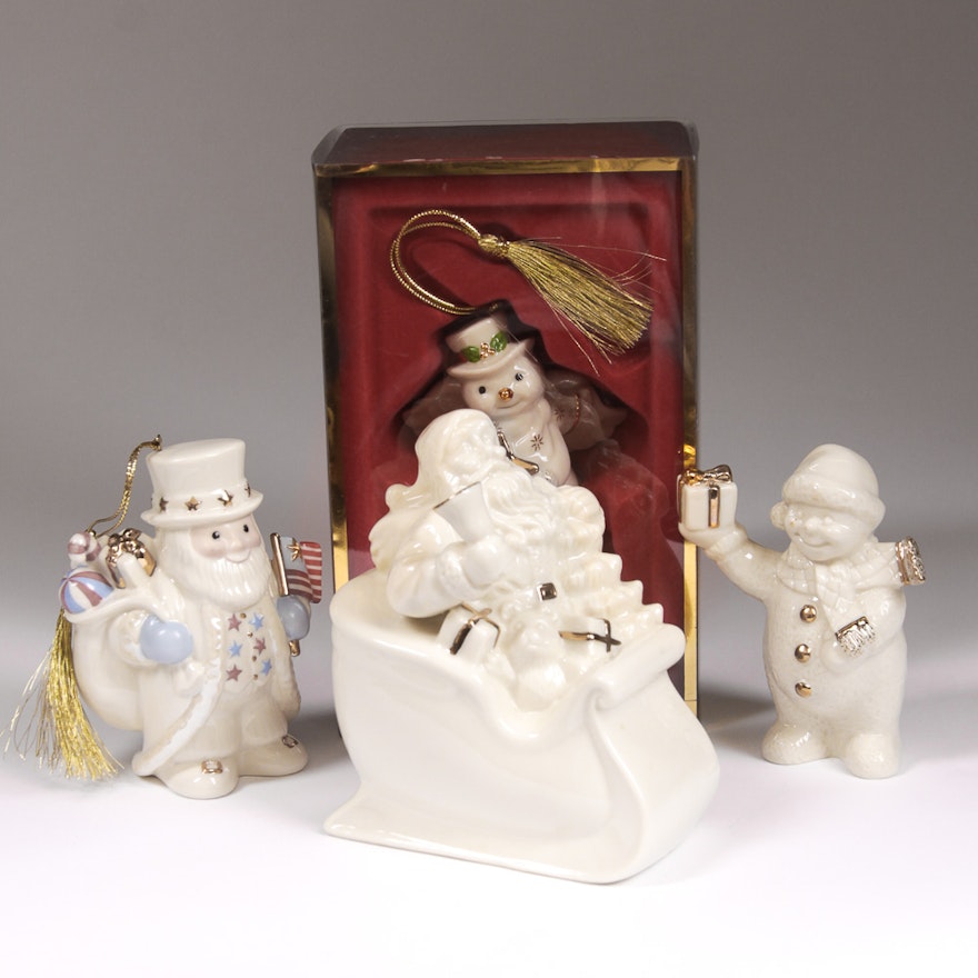 Lenox Christmas Ornaments and Figurines