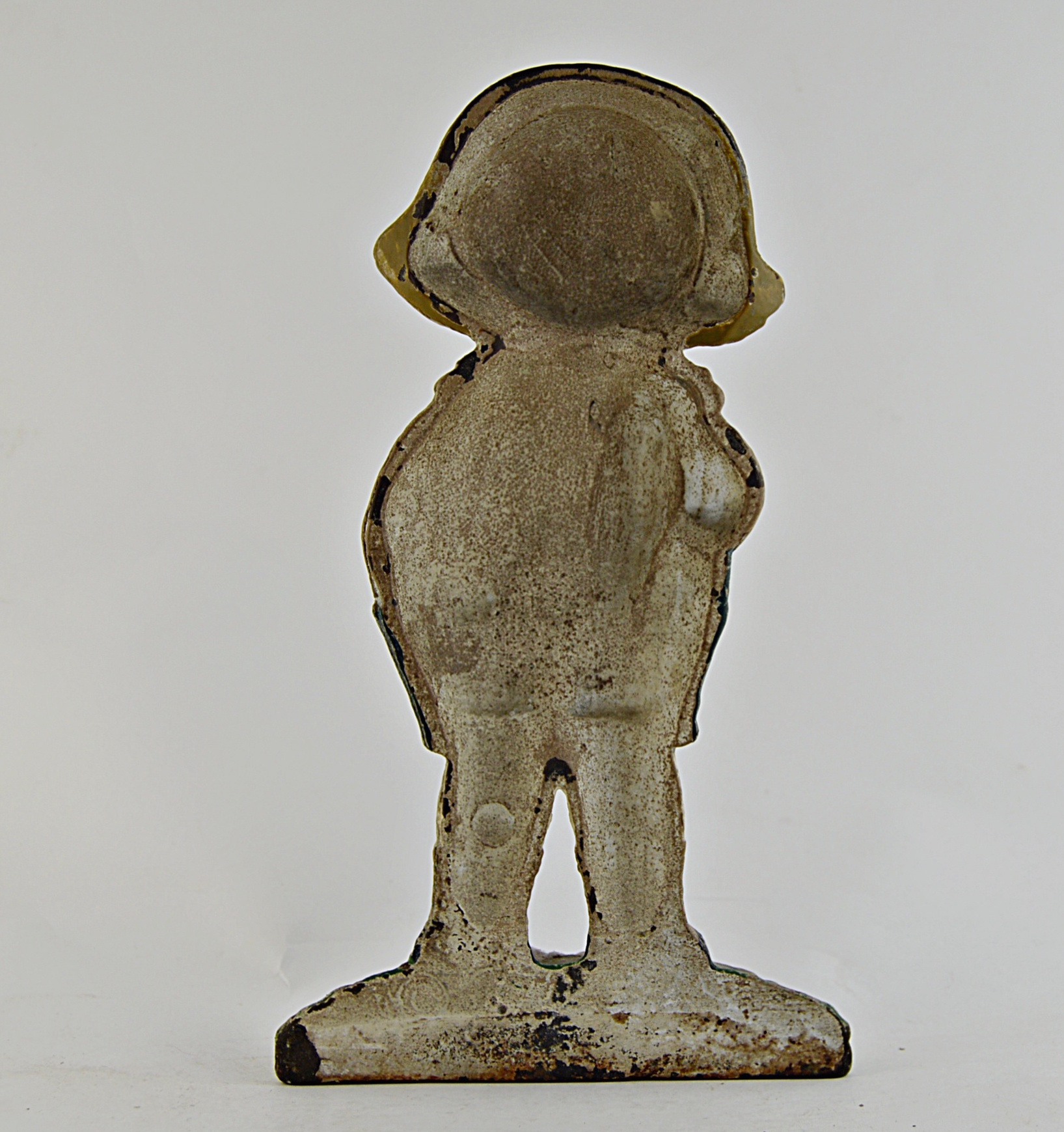 Vintage Hubley "Bobby Blake" with Teddy Bear Cast Iron Doorstop