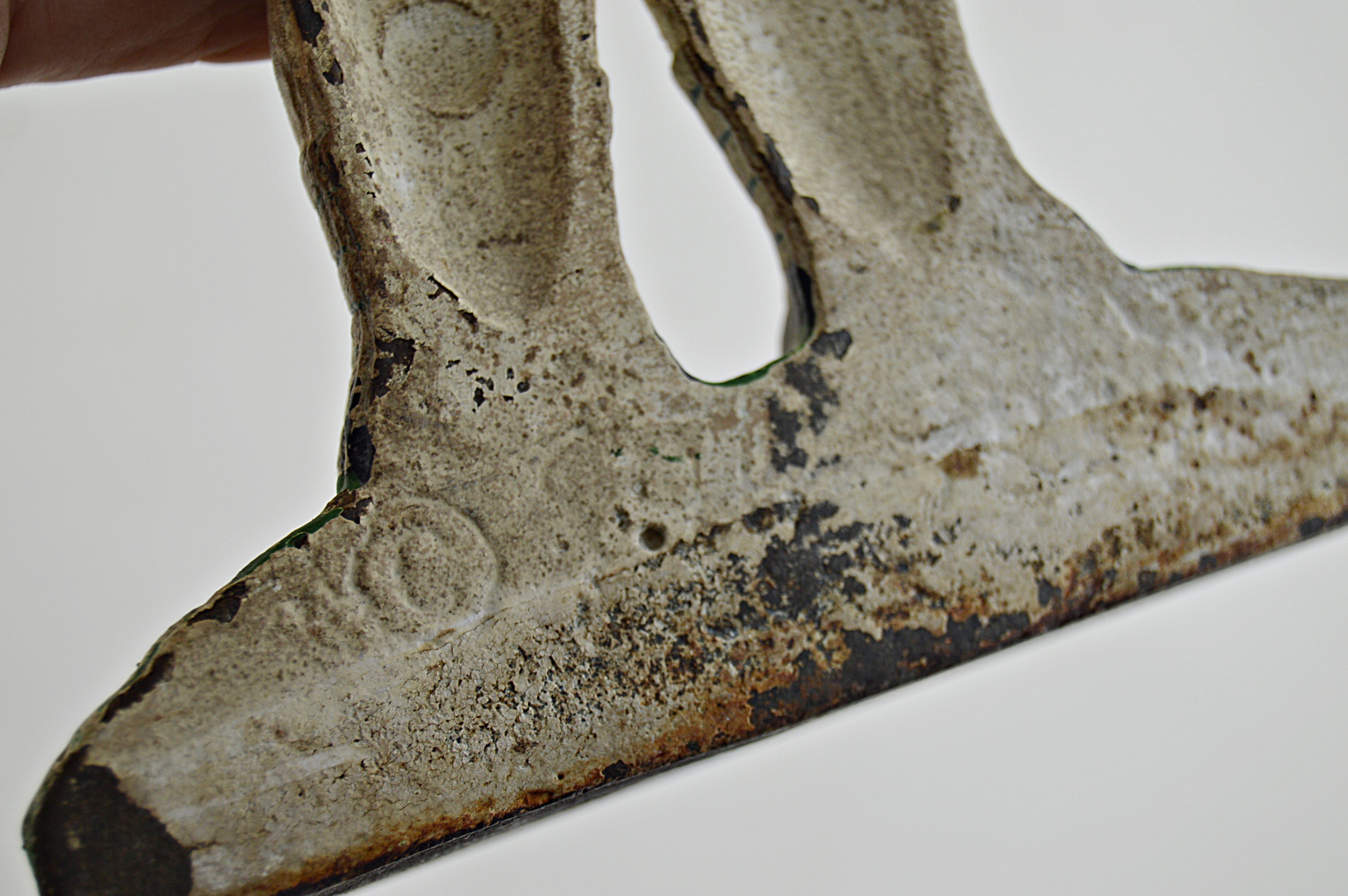 Vintage Hubley "Bobby Blake" with Teddy Bear Cast Iron Doorstop