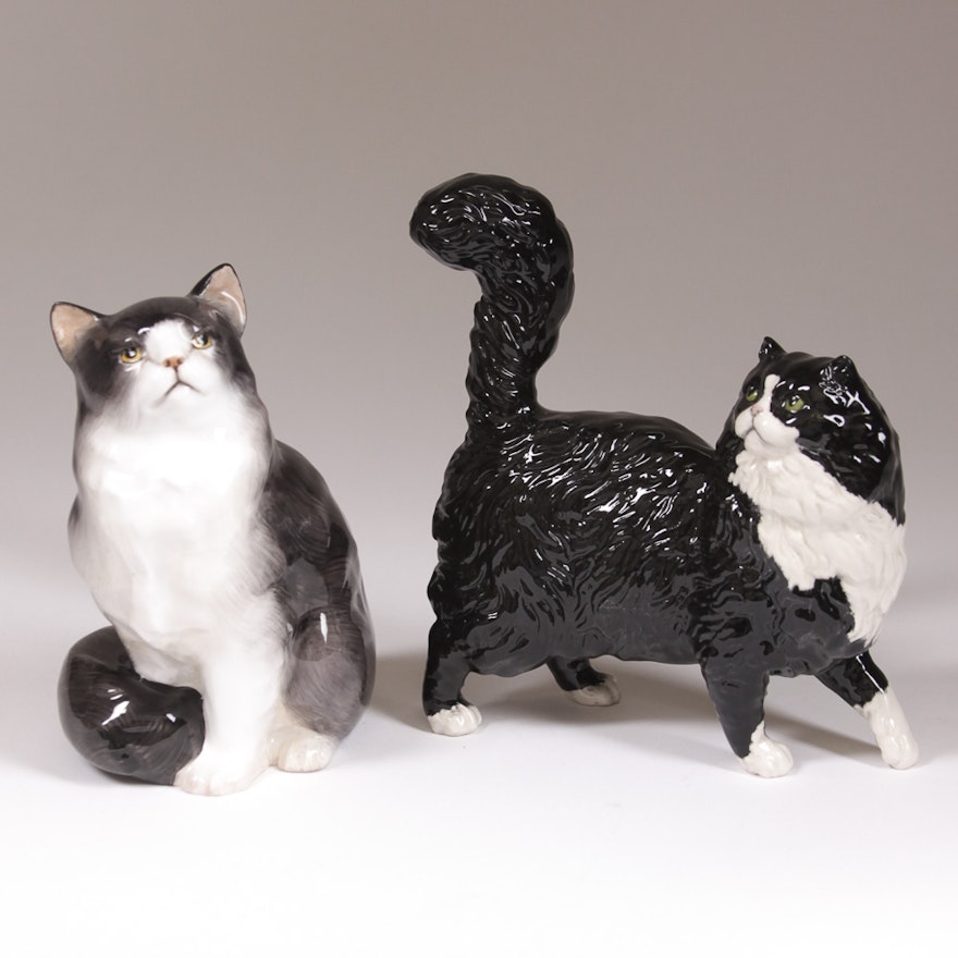 Royal Doulton Cat Figurines