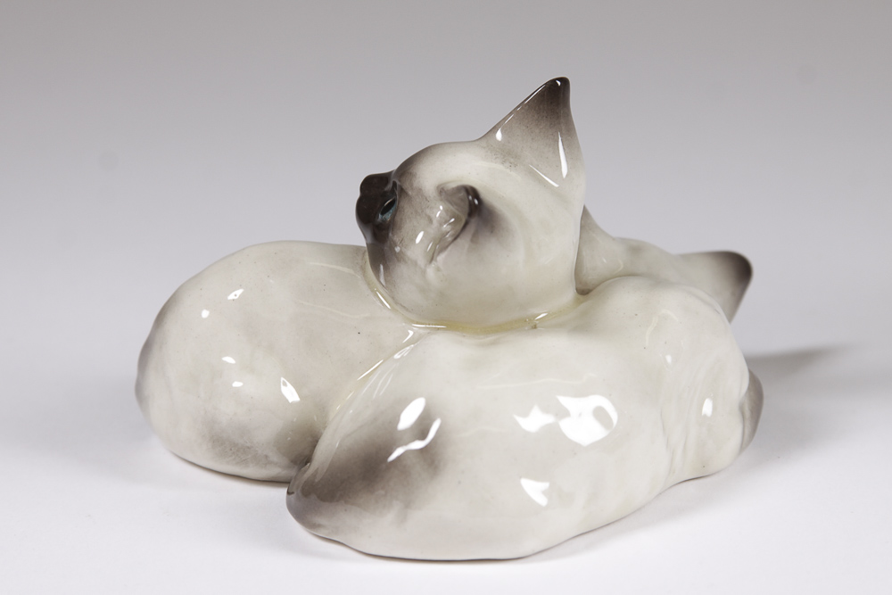 Variety of Vintage Beswick Siamese Cat Figurines