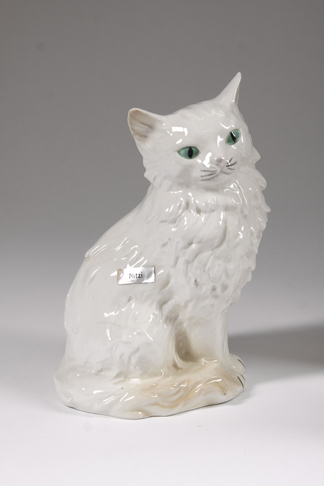 Porcelain Animal Figurines Including Goebel and Golden Crown E & R