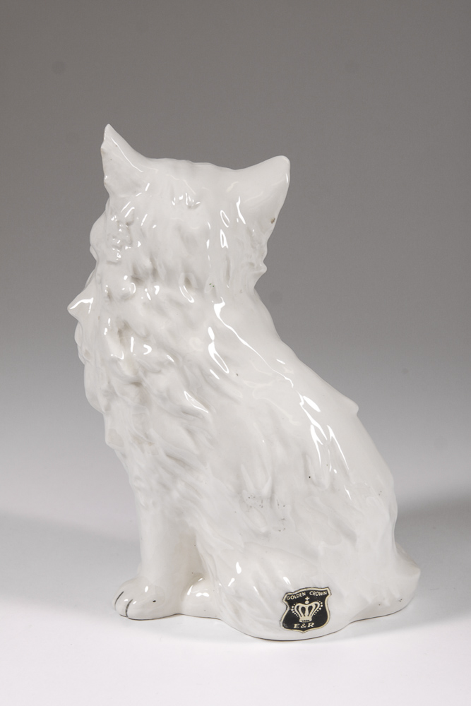 Porcelain Animal Figurines Including Goebel and Golden Crown E & R