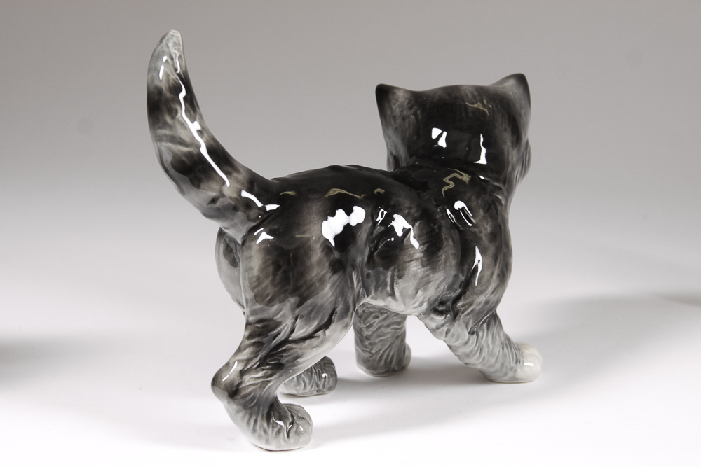 Porcelain Animal Figurines Including Goebel and Golden Crown E & R