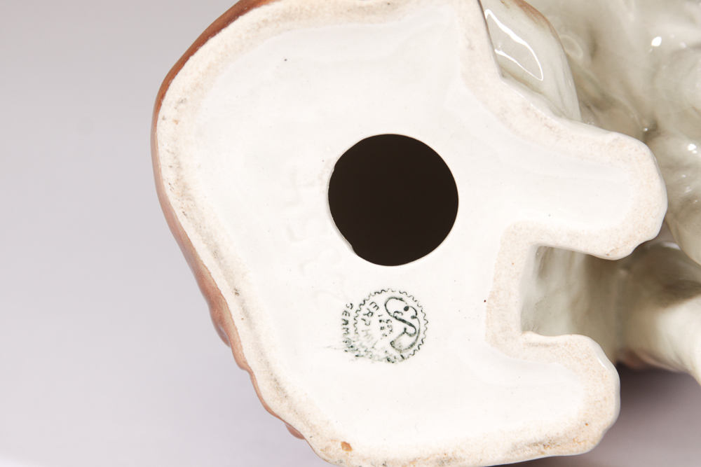 Vintage Erphila Porcelain Cat Figurine