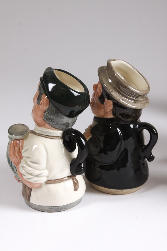 1980s Royal Doulton "Doultonville Collection" Toby Jugs