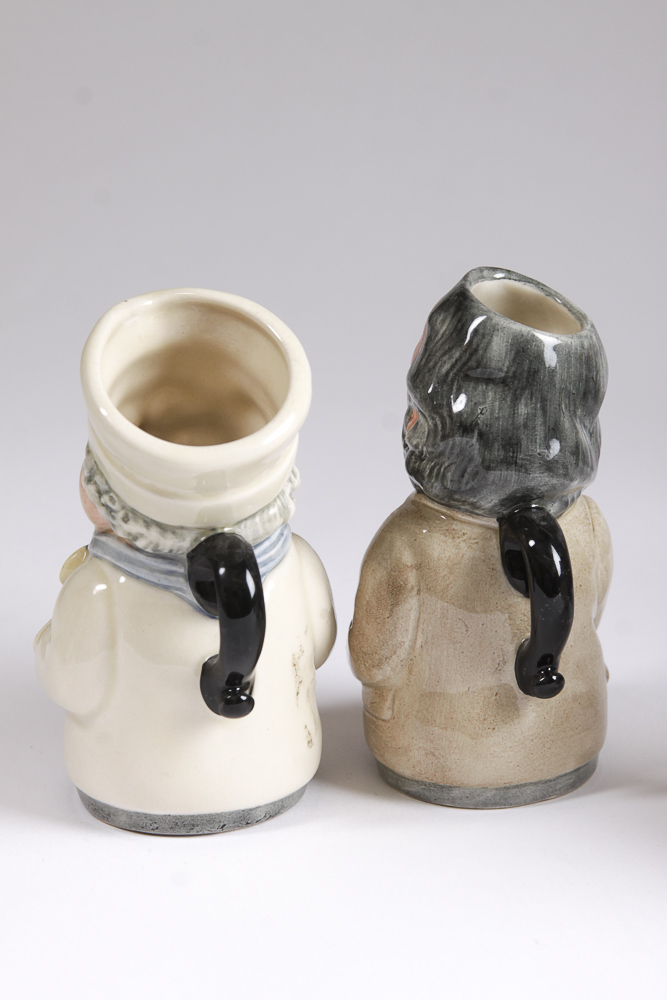 1980s Royal Doulton "Doultonville Collection" Toby Jugs
