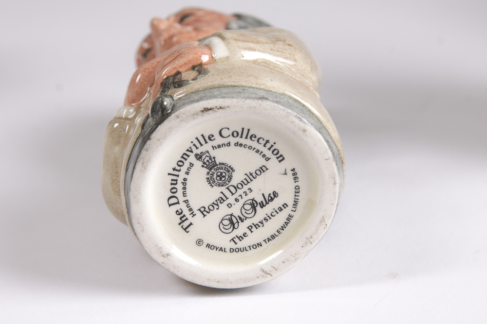 1980s Royal Doulton "Doultonville Collection" Toby Jugs