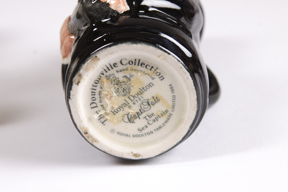 1980s Royal Doulton "Doultonville Collection" Toby Jugs