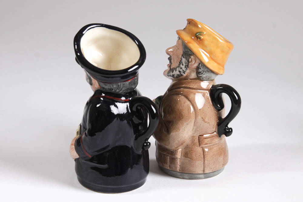 1980s Royal Doulton "Doultonville Collection" Toby Jugs