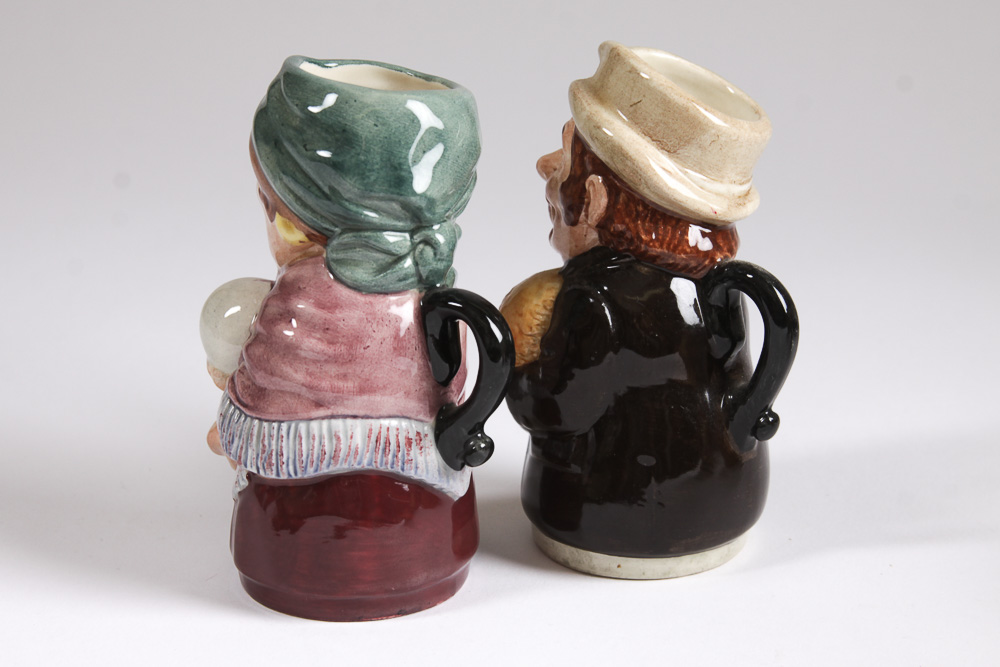 1980s Royal Doulton "Doultonville Collection" Toby Jugs