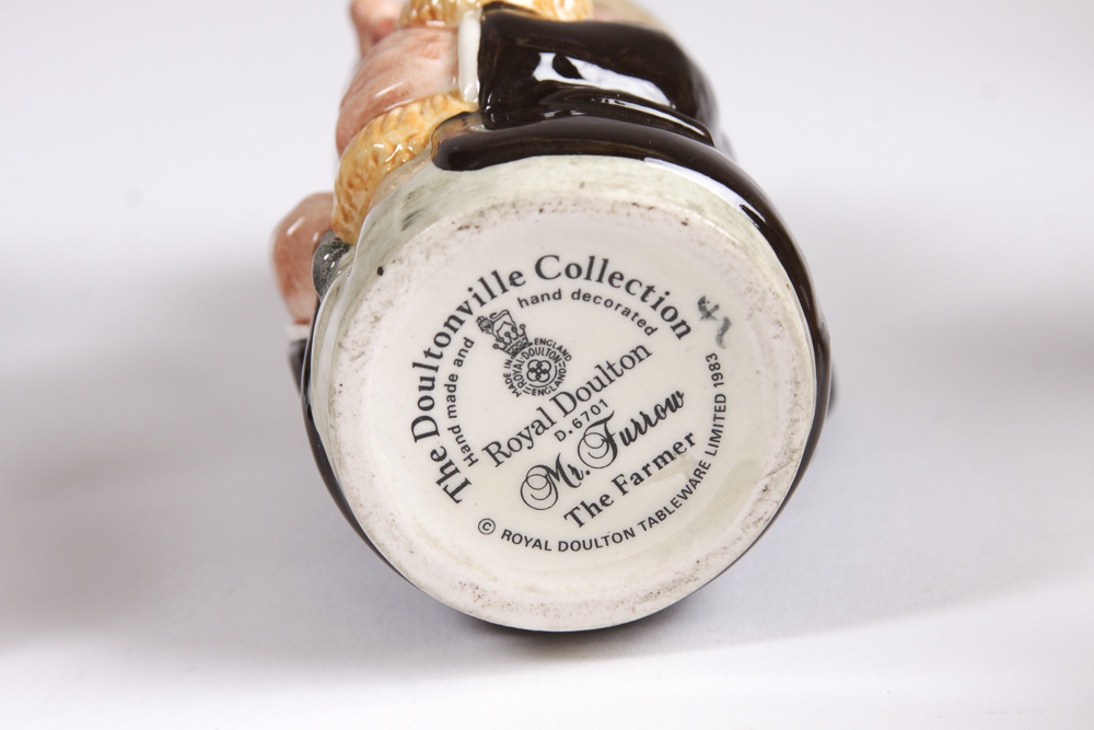 1980s Royal Doulton "Doultonville Collection" Toby Jugs