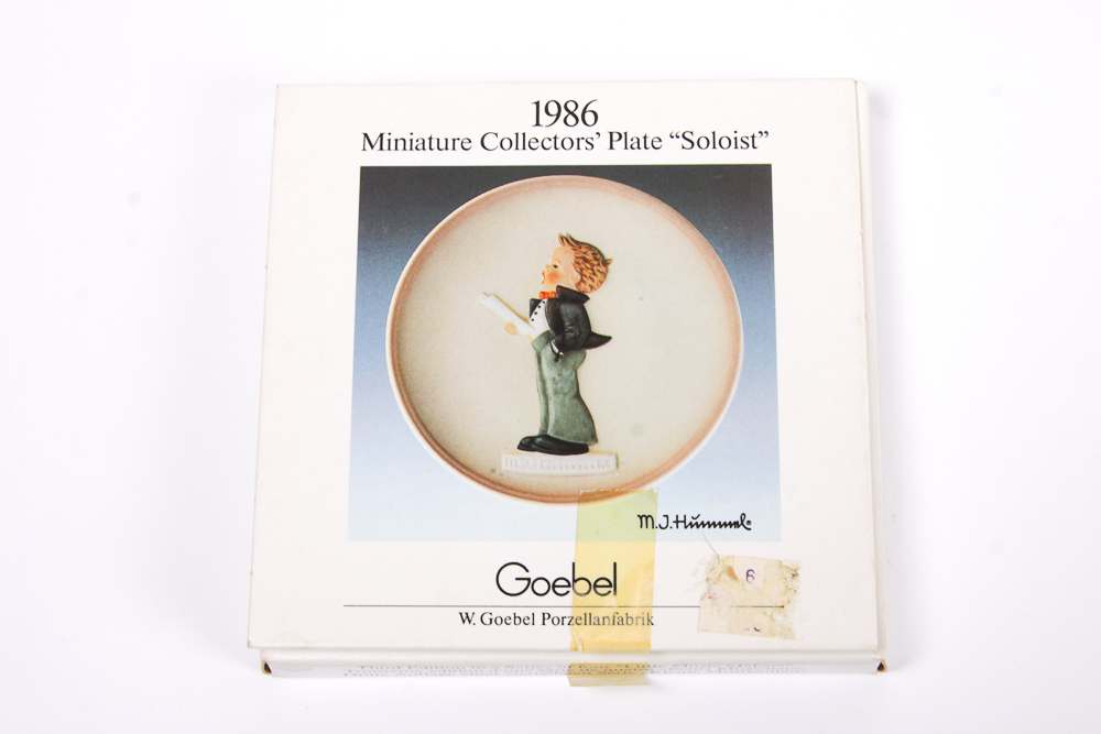 Collection of Hummel Plates and Figurines