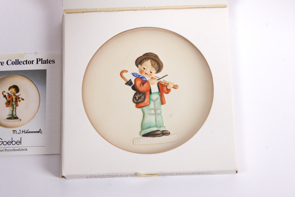 Collection of Hummel Plates and Figurines