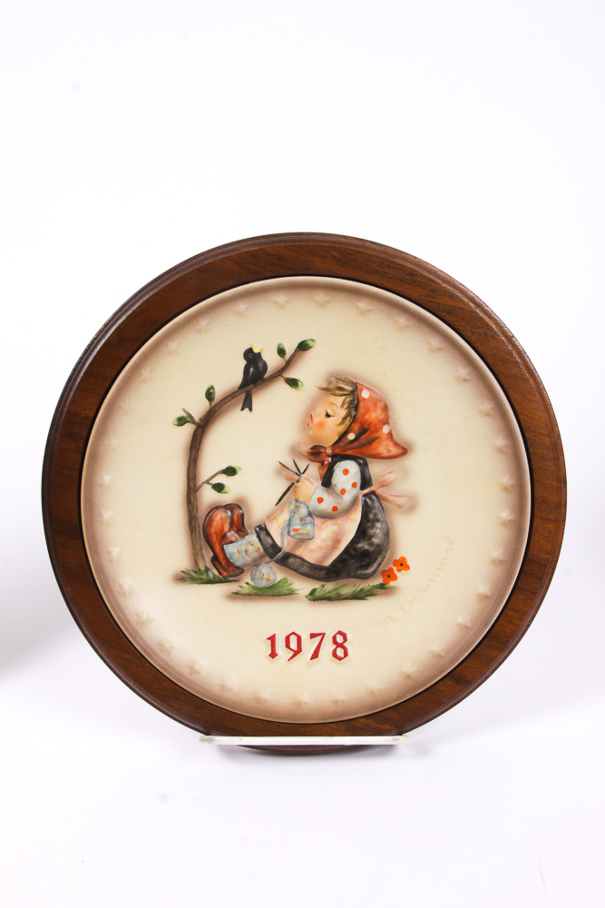 Collection of Hummel Plates and Figurines