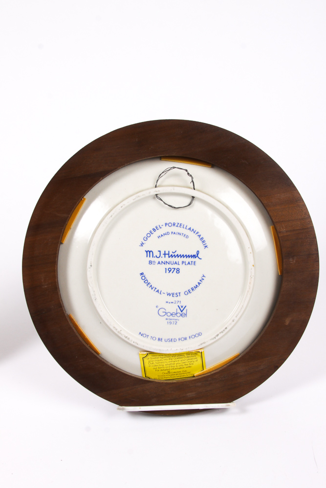 Collection of Hummel Plates and Figurines