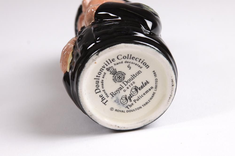 1980s Royal Doulton "Doultonville Collection" Toby Jugs