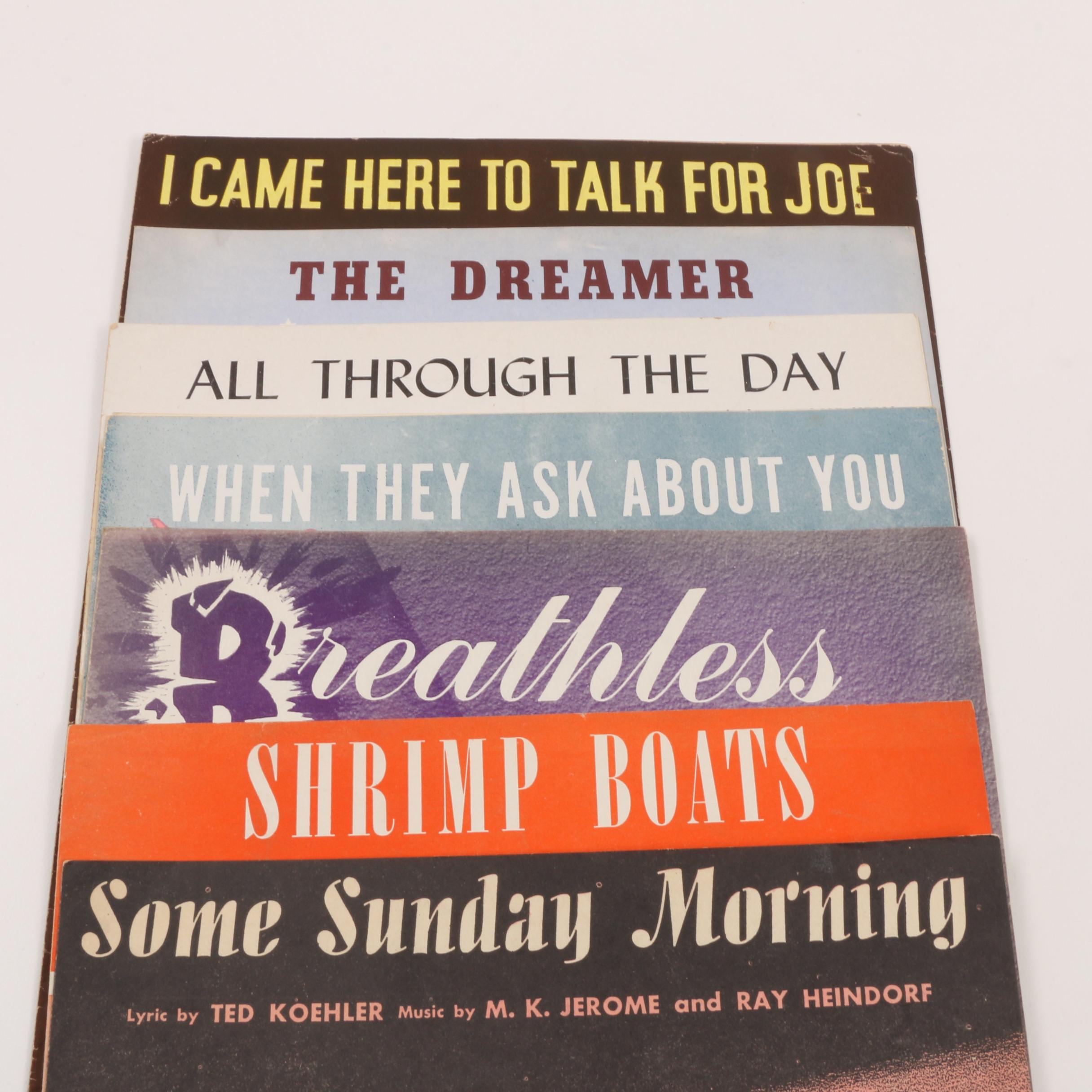 Fats Waller, Romeo & Juliet, Ruth Lyons and More Collection of Sheet Music