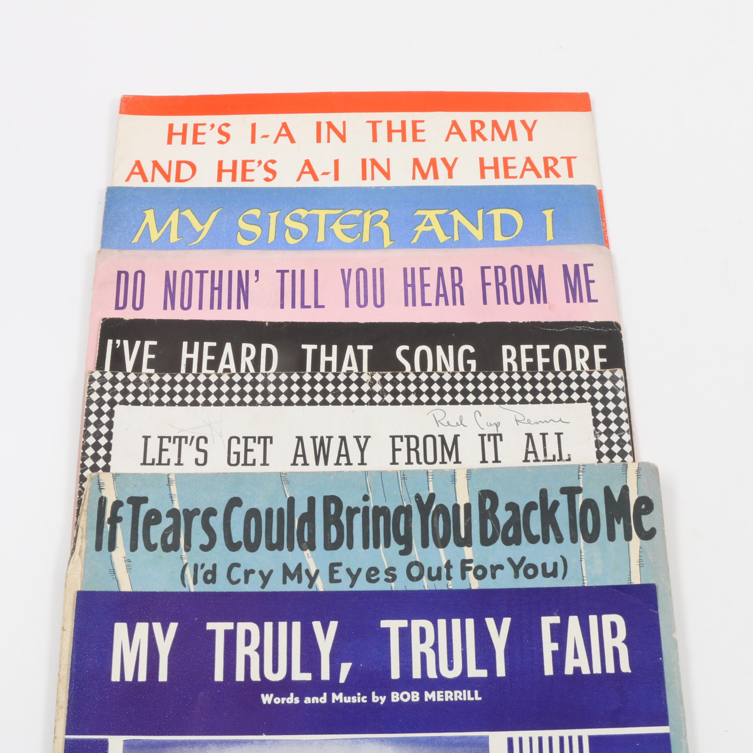 Fats Waller, Romeo & Juliet, Ruth Lyons and More Collection of Sheet Music