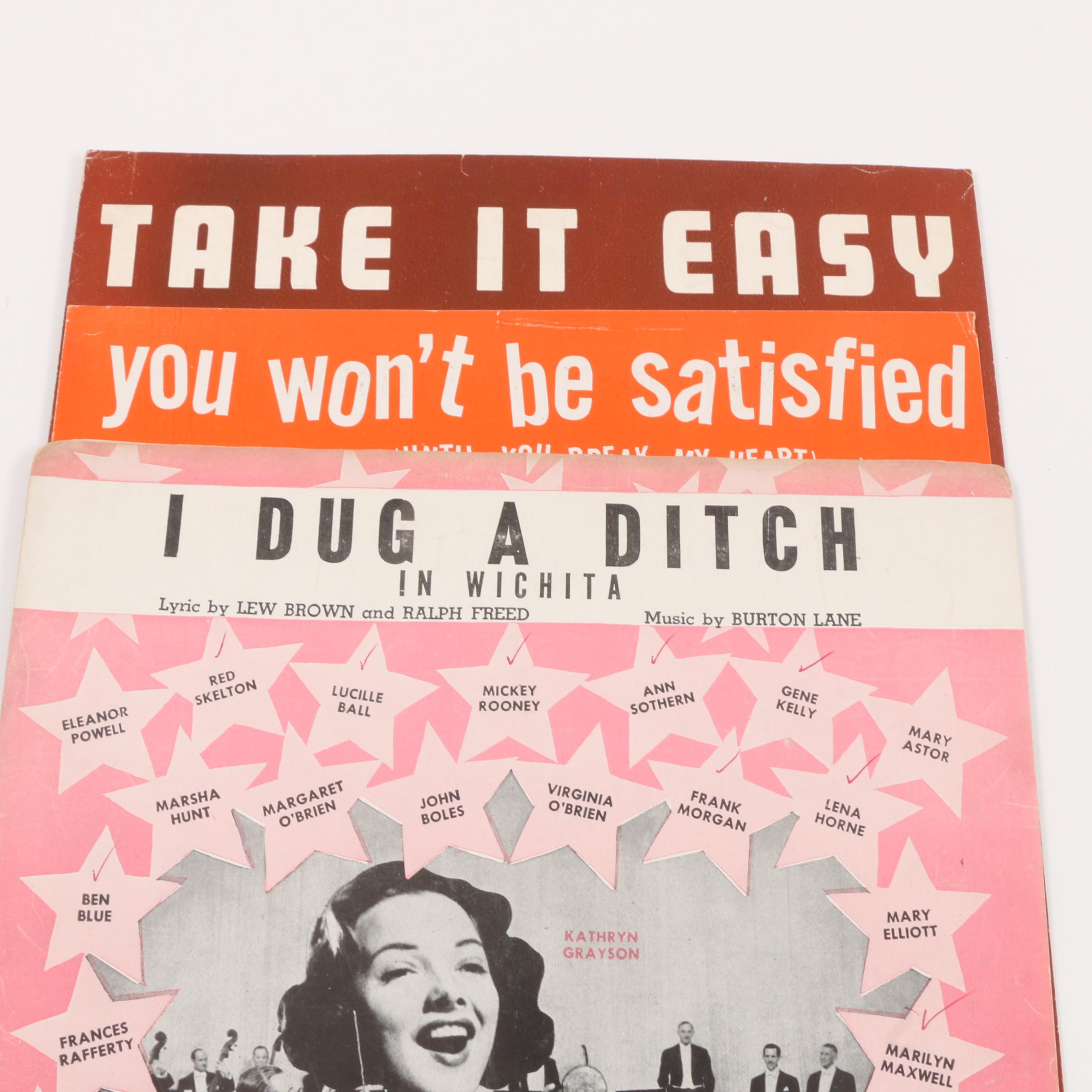 Fats Waller, Romeo & Juliet, Ruth Lyons and More Collection of Sheet Music