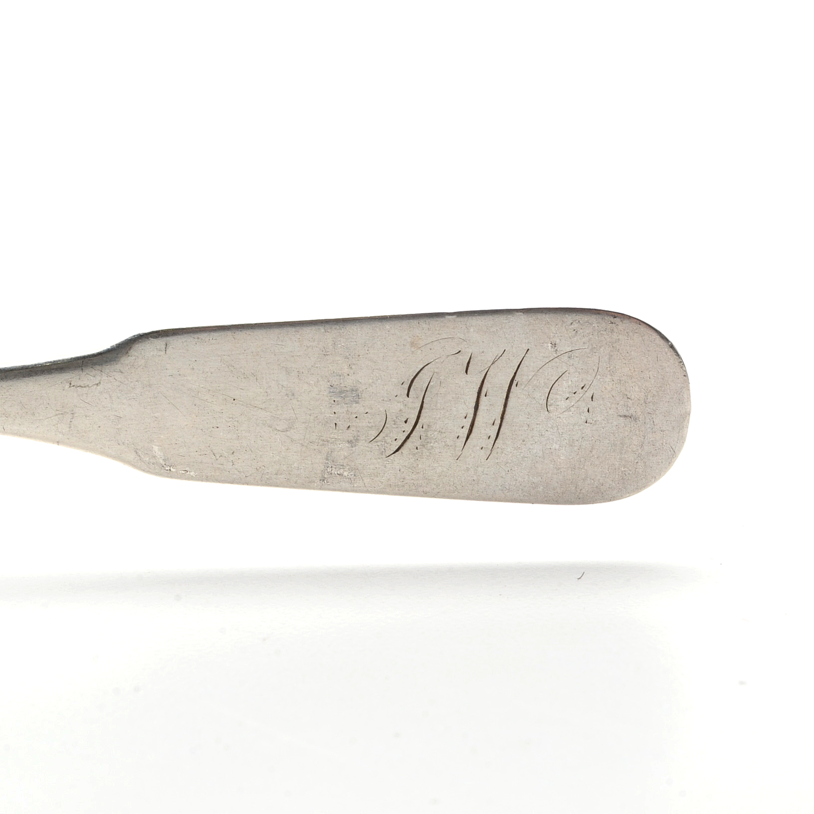 Circa 1830 Robert Keyworth American Coin Silver Teaspoons