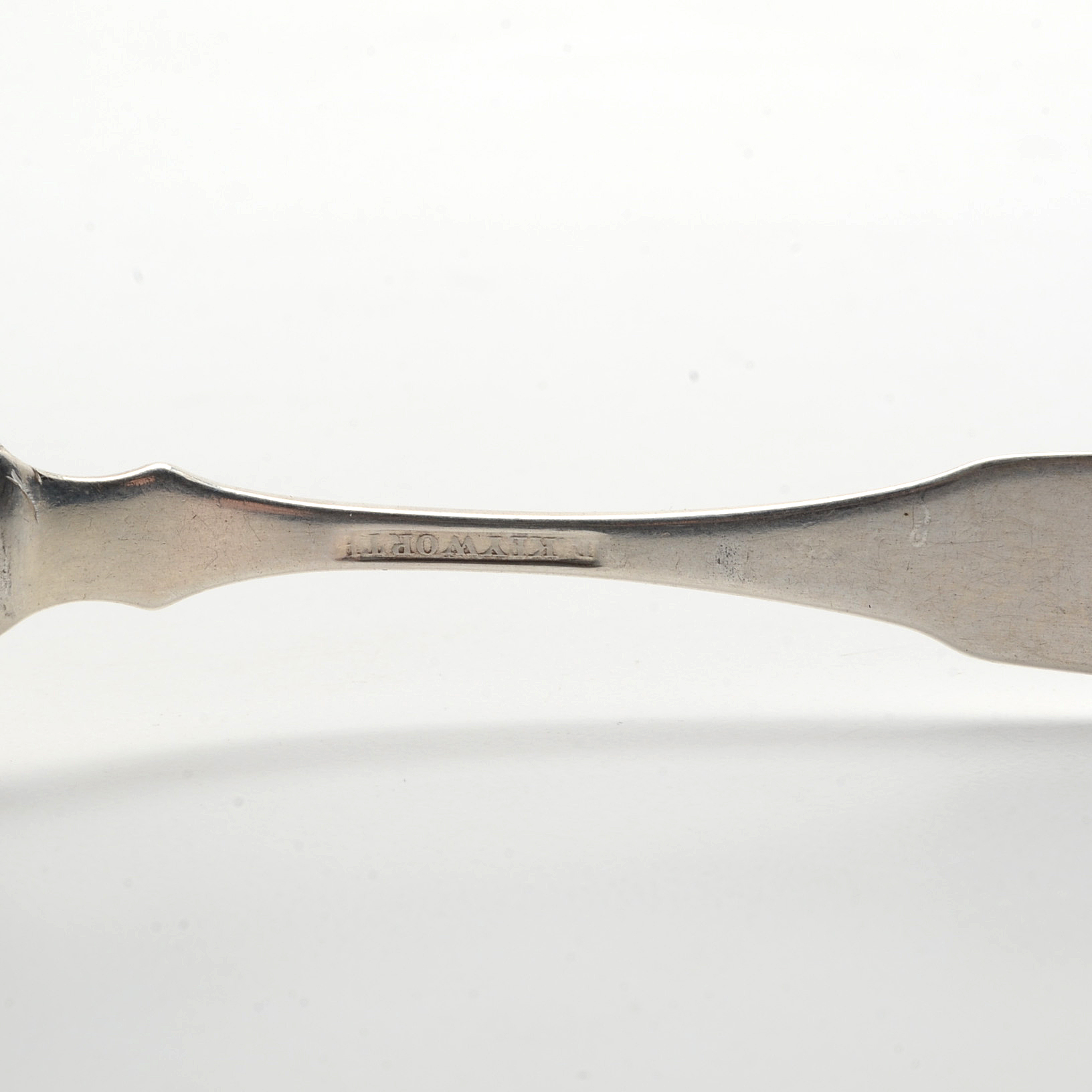 Circa 1830 Robert Keyworth American Coin Silver Teaspoons