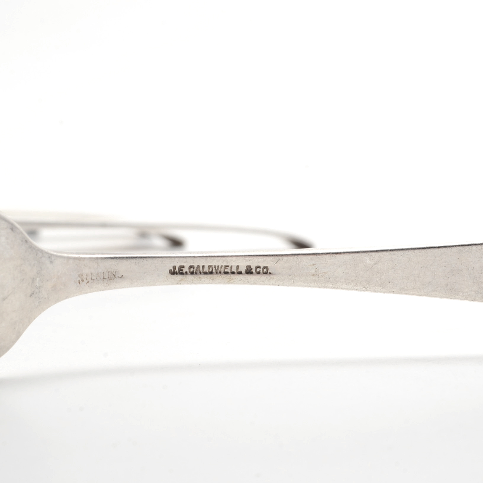 J.E. Caldwell Five Sterling Silver Forks