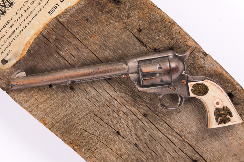 Faux Antique Revolver Wall Display Pieces