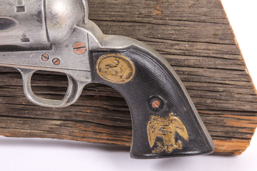 Faux Antique Revolver Wall Display Pieces